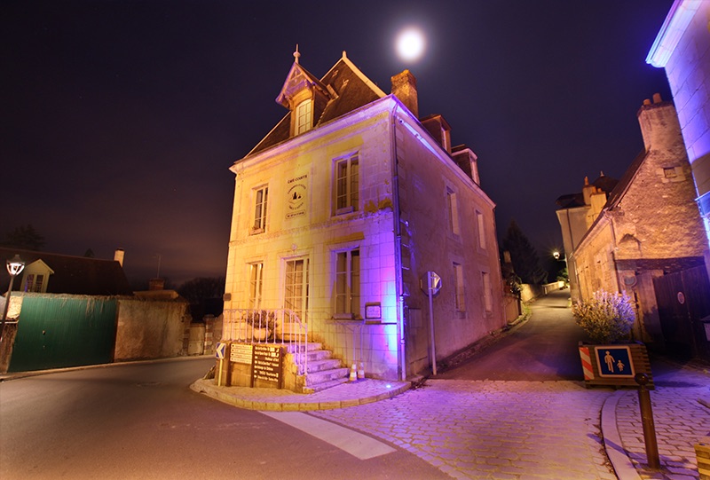 Urbanisme lumière : Rue Haute village de Trôo Village de Trôo