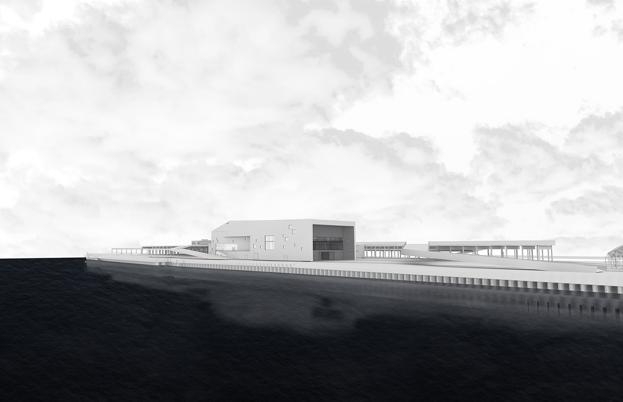 Simulation de l’éclairage intérieur de la Gare maritime de Boulogne-sur-Mer Gare maritime Boulogne-sur-Mer