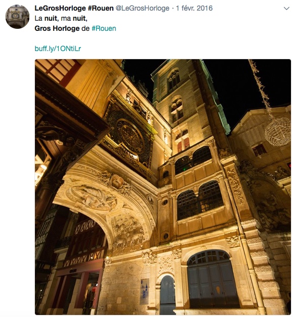 IE gros horloge Rouen