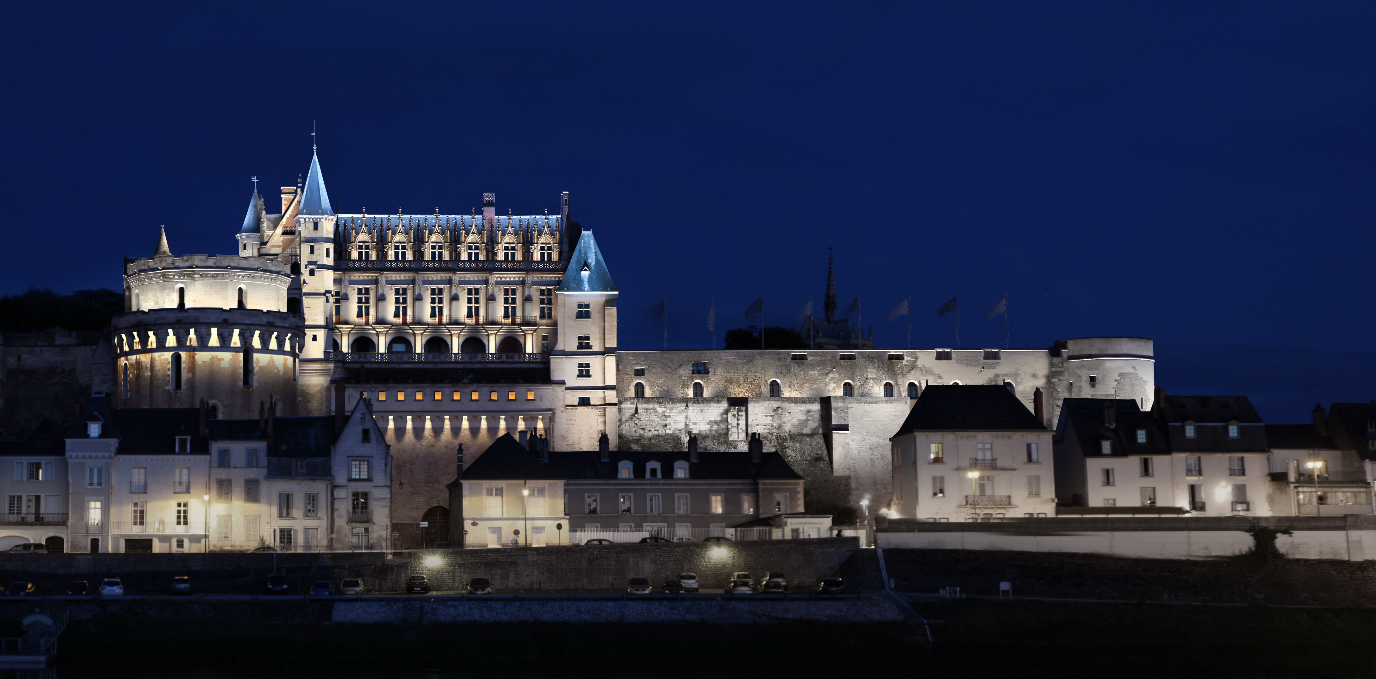 Simulation Eclairage architectural Château Amboise