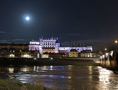 Eclairage architectural Château Amboise