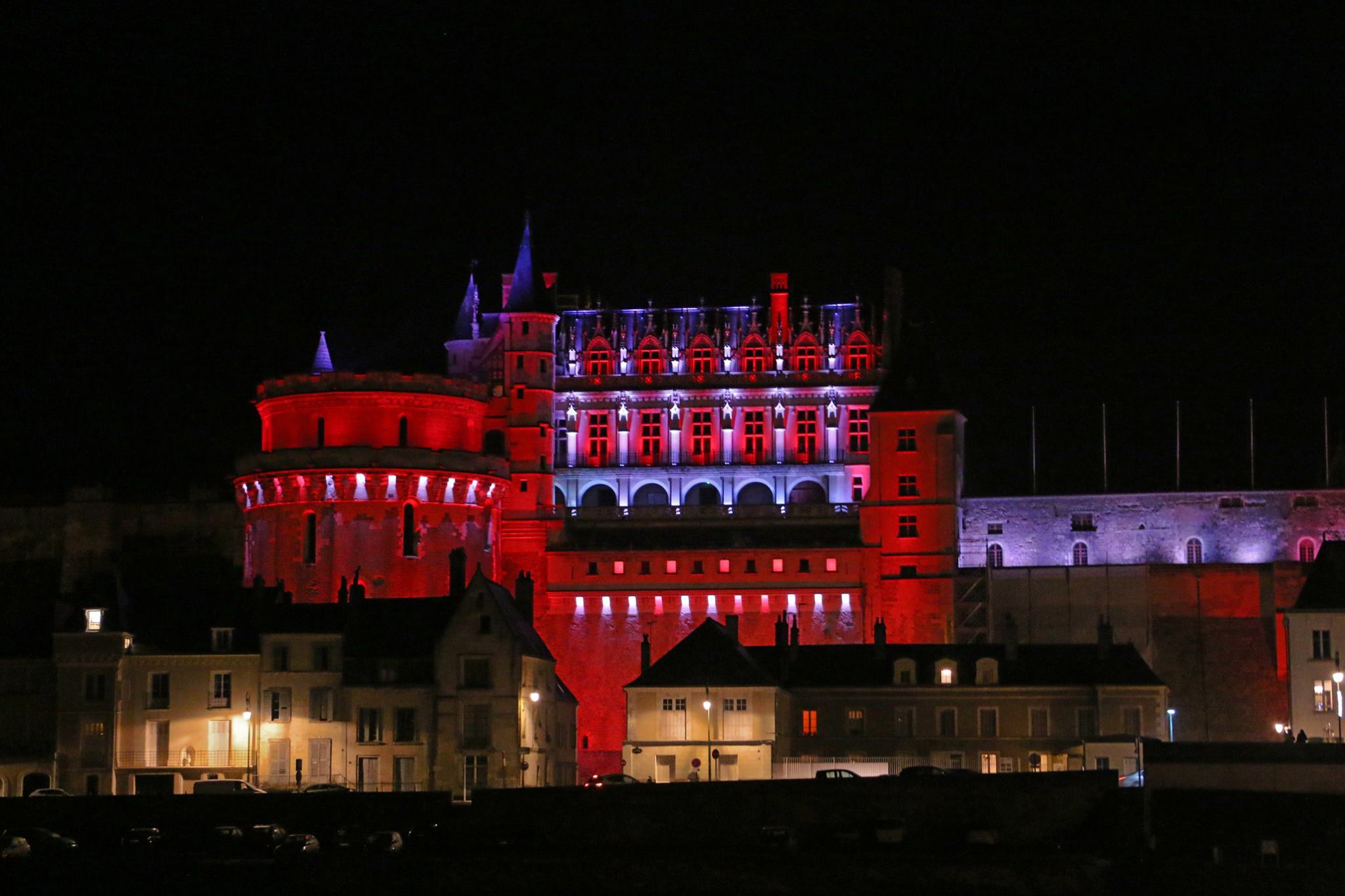 Eclairage architectural Château Amboise