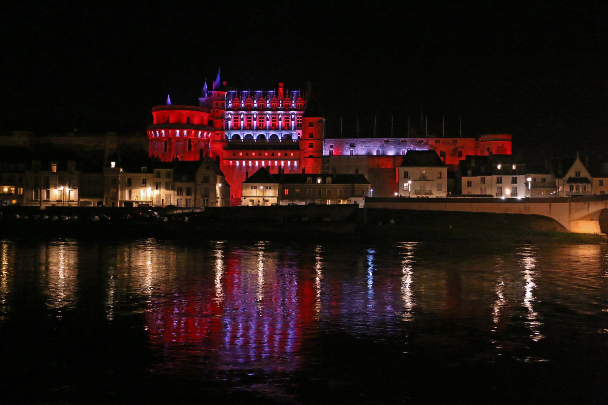 Eclairage architectural Château Amboise