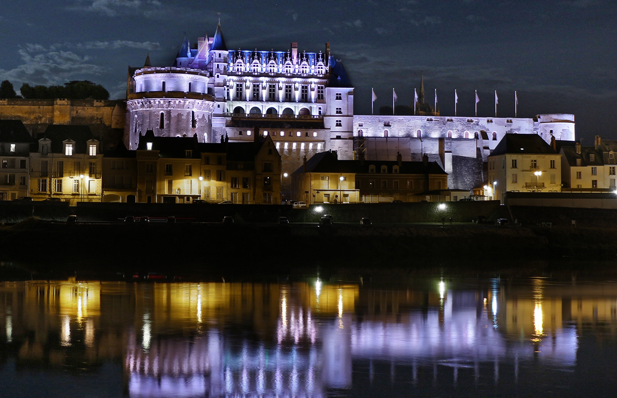 Eclairage architectural Château Amboise