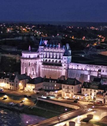 Eclairage architectural Château Amboise