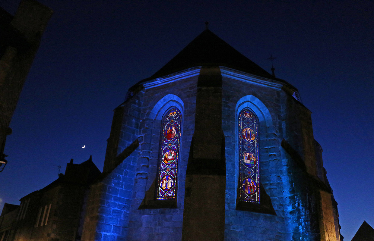 Illumination évènementielle Noël Guérande